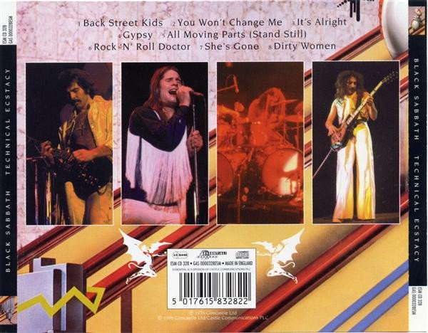 Black Sabbath - Technical Ecstasy (CD, Album, Ltd, M/Print, RE, RM) - Image 2