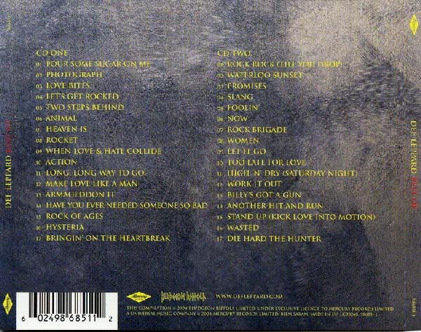 Def Leppard - Best Of (2xCD, Comp, Ltd) - Image 3