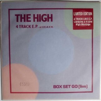 The High - Box Set Go (Live) (7", EP, Mono, Ltd)