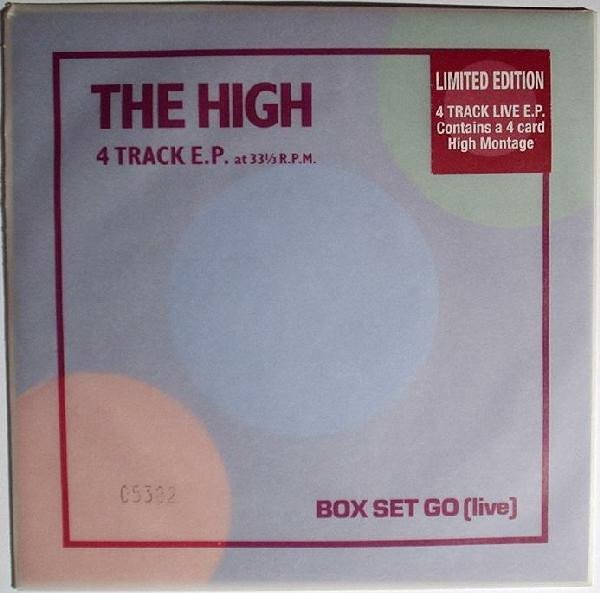The High - Box Set Go (Live) (7", EP, Mono, Ltd)