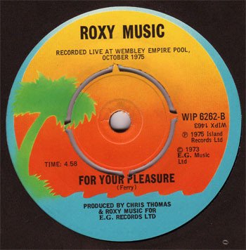 Roxy Music - Both Ends Burning (7", Single, Kno) - Image 2