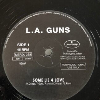 L.A. Guns - Some Lie 4 Love (12", Promo)