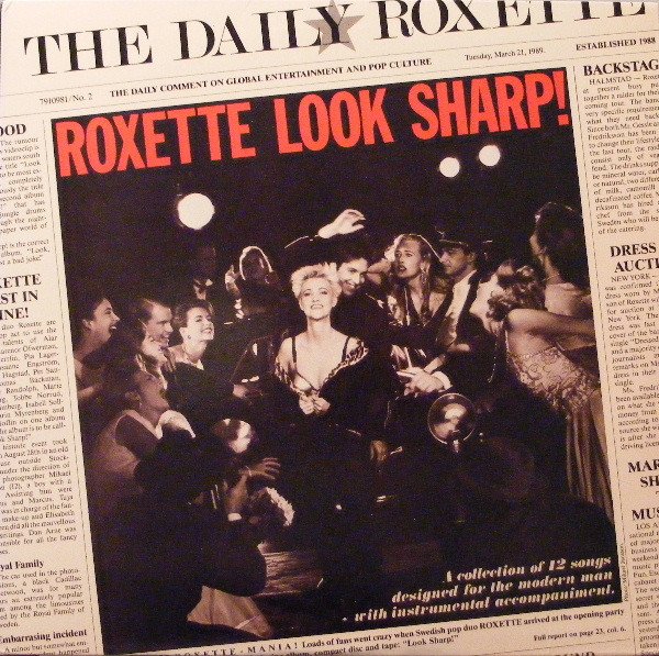 Roxette - Look Sharp! (LP, Album)
