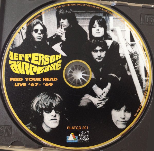 Jefferson Airplane - Feed Your Head (Live '67 - '69) (CD, Album) - Image 3