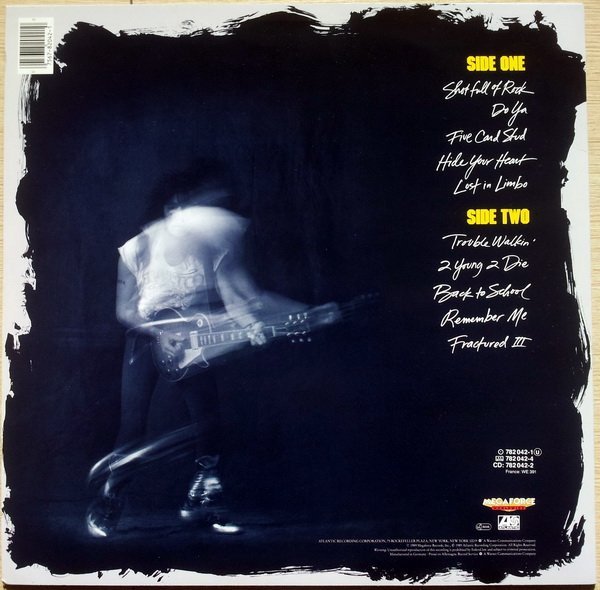 Ace Frehley - Trouble Walkin' (LP, Album) - Image 2