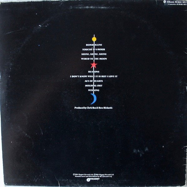 Chris Rea - Wired To The Moon (LP, Album) - Image 2