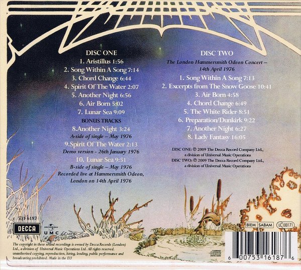 Camel - Moonmadness (2xCD, Album, Dlx, RE, RM) - Image 2