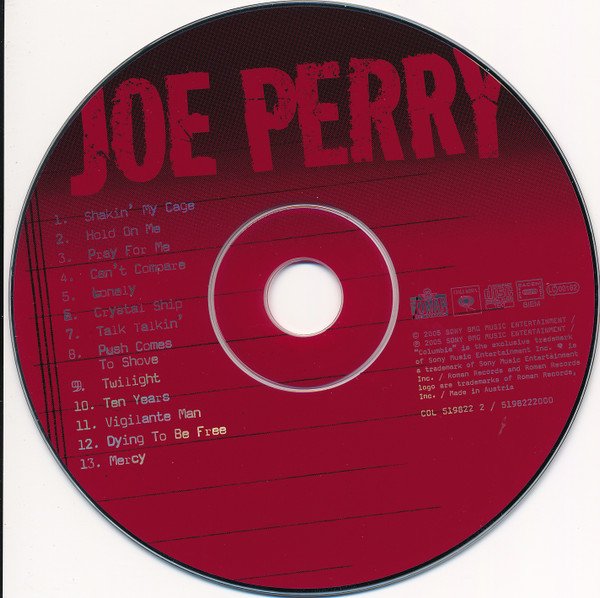 Joe Perry - Joe Perry (CD, Album) - Image 3