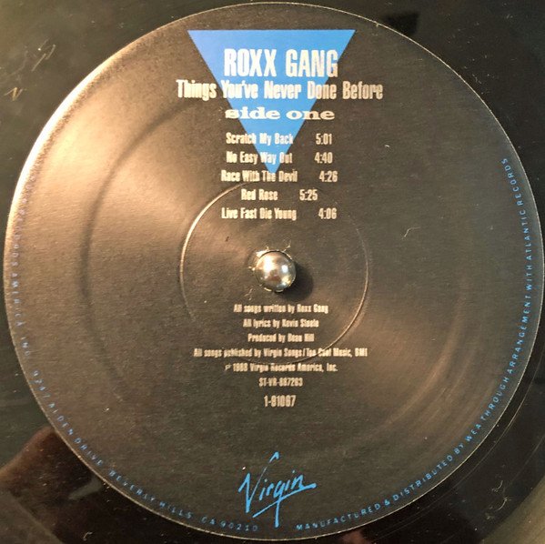 Roxx Gang - Things You've Never Done Before (LP, Album) - Image 2