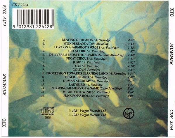 XTC - Mummer (CD, Album, RE) - Image 2