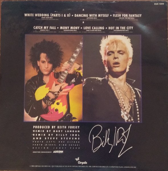 Billy Idol - Vital Idol (LP, Album, Comp) - Image 2