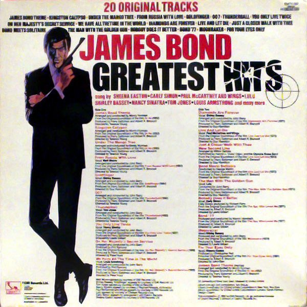 Various - James Bond Greatest Hits (LP, Comp) - Image 2