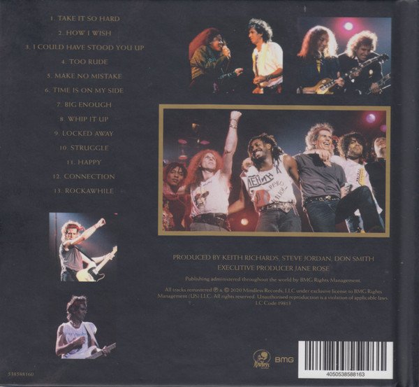Keith Richards And The X-Pensive Winos - Live At The Hollywood Palladium December 15, 1988 (CD, Album, RE, RM, Dig) - Image 2