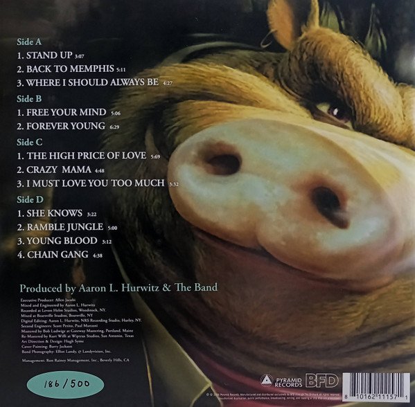 The Band - High On The Hog (2xLP, Album, Num, RE, Cok) - Image 2