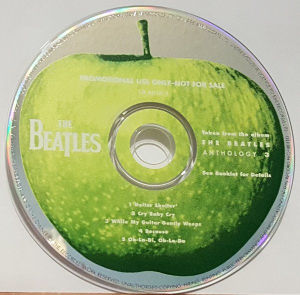 The Beatles - Anthology 3 (CD, Comp, Mono, Promo, Smplr) - Image 3