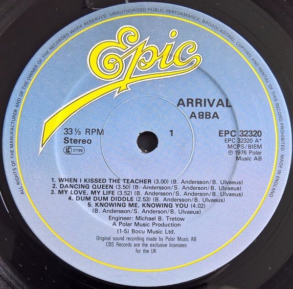 ABBA - Arrival (LP, Album, RE) - Image 3