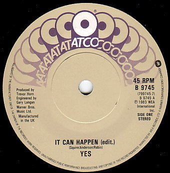 Yes - It Can Happen (7", Single) - Image 3