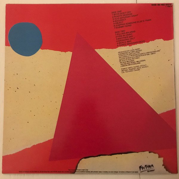 The Cure - Boys Don't Cry (LP, Album, Comp, RE) - Image 2