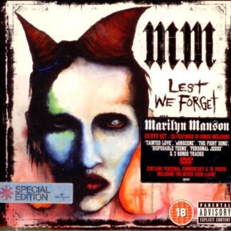 Marilyn Manson - Lest We Forget - The Best Of (CD + DVD-V, PAL + Comp, S/Edition)