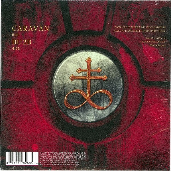 Rush - Caravan / BU2B (7", RSD, Single, Red) - Image 2