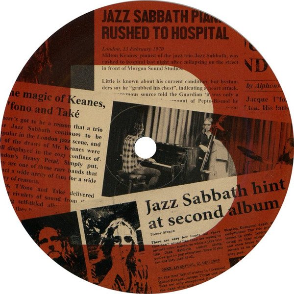 Jazz Sabbath - Vol. 2 (LP, Album, Mono, Tra + DVD, NTSC + RSD, Ltd, S/Edi) - Image 3