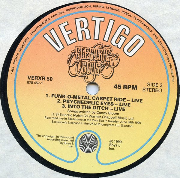 Electric Boys - Electrified (12") - Image 3