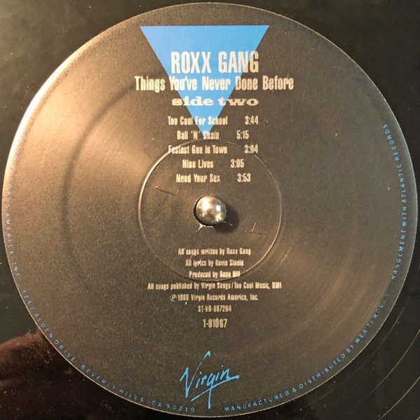 Roxx Gang - Things You've Never Done Before (LP, Album) - Image 3