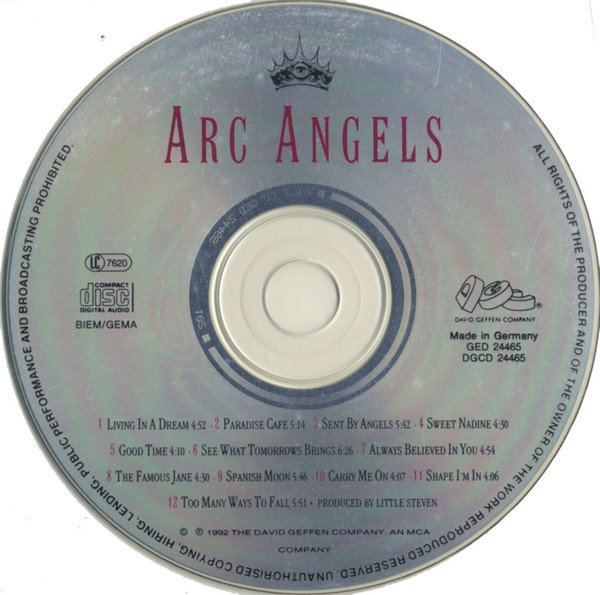 Arc Angels - Arc Angels (CD, Album) - Image 3