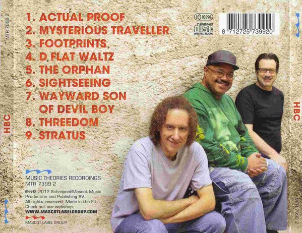 HBC (3), Scott Henderson (2), Jeff Berlin, Dennis Chambers - HBC (CD, Album) - Image 2