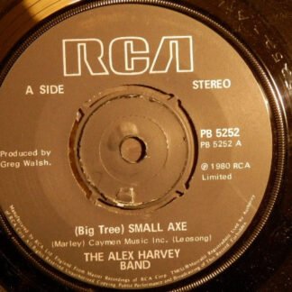 The Alex Harvey Band* - (Big Tree) Small Axe  (7", Single)