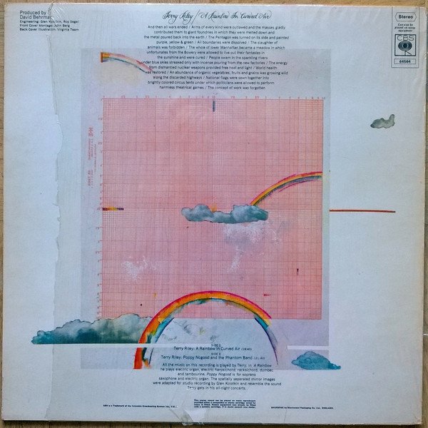 Terry Riley - A Rainbow In Curved Air (LP, Album, RE) - Image 2