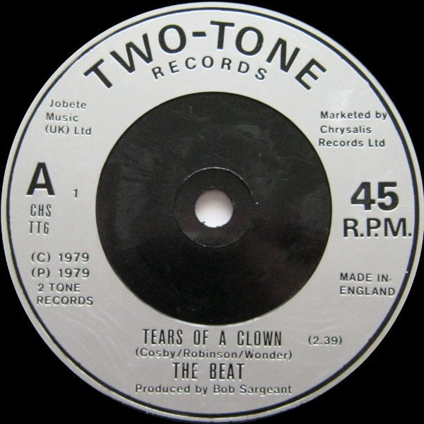 The Beat (2) - Tears Of A Clown / Ranking Full Stop (7", Single, Inj) - Image 3