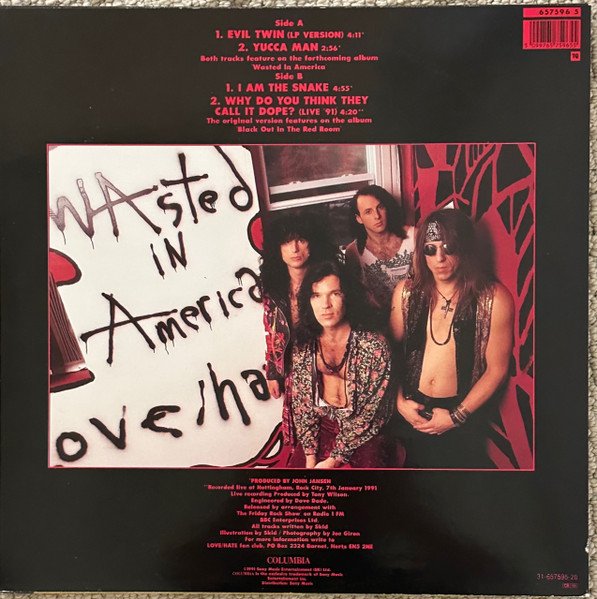 Love/Hate - Evil Twin (12", Ltd) - Image 2