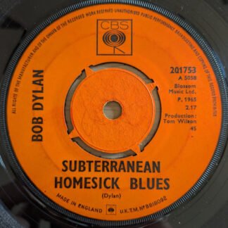 Bob Dylan - Subterranean Homesick Blues (7", Single)