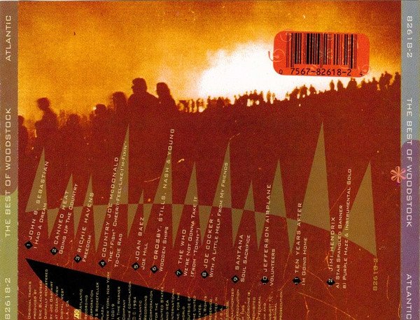 Various - The Best Of Woodstock (CD, Comp, RM) - Image 2