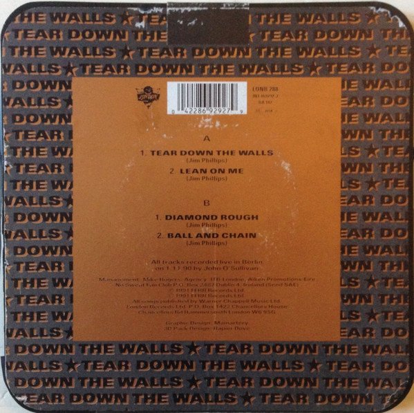 No Sweat (2) - Tear Down The Walls (Live In Germany) (7", EP, Num, Whi + Box) - Image 2