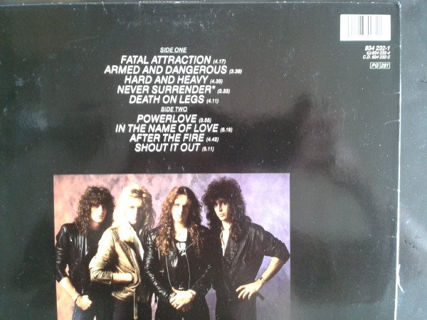 Lion (5) - Dangerous Attraction (LP, Album) - Image 2