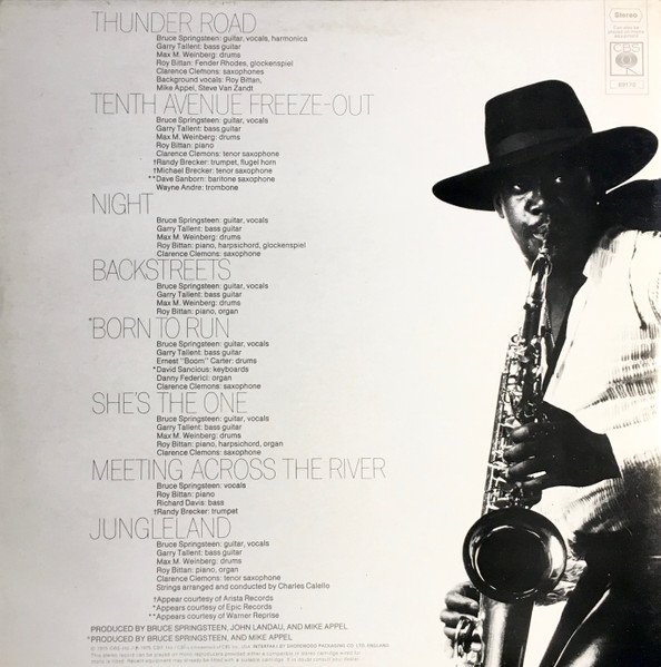 Bruce Springsteen - Born To Run (LP, Album, Gat) - Image 2