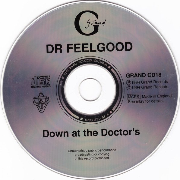 Dr. Feelgood - Down At The Doctors (CD, Album, Liv) - Image 3