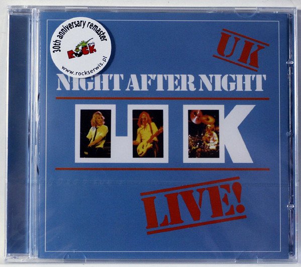 UK (3) - Night After Night (CD, Album, RE, RM)