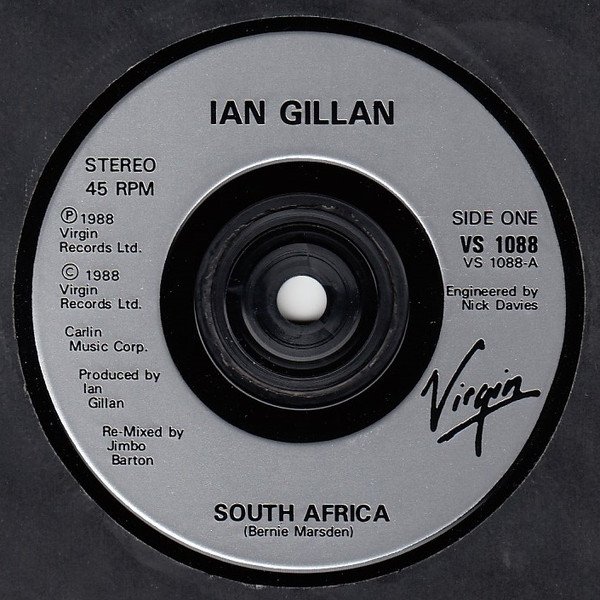 Ian Gillan - South Africa (7", Single, Sil) - Image 3