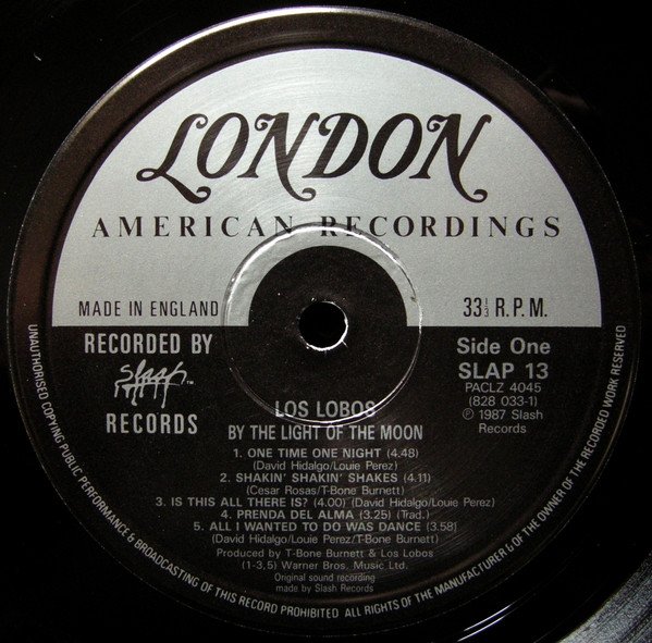 Los Lobos - By The Light Of The Moon (LP, Album) - Image 3