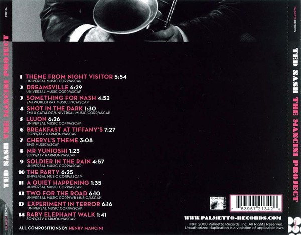 Ted Nash - The Mancini Project (CD, Album) - Image 2