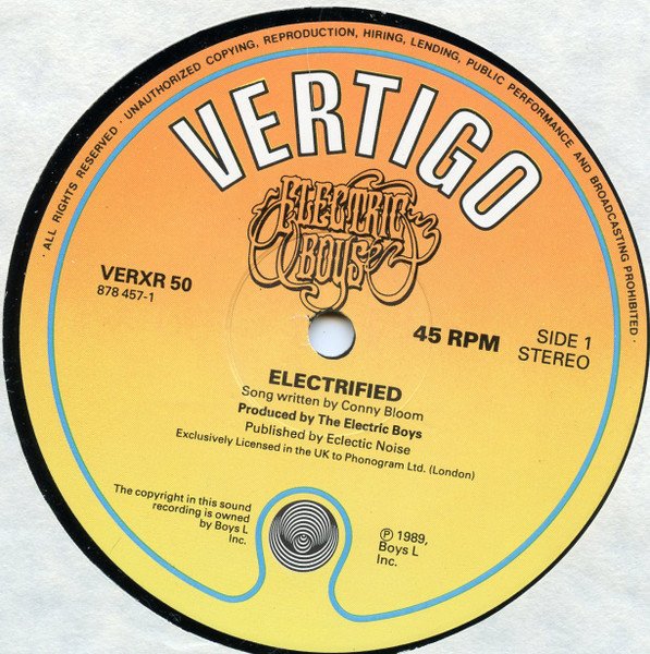 Electric Boys - Electrified (12") - Image 2