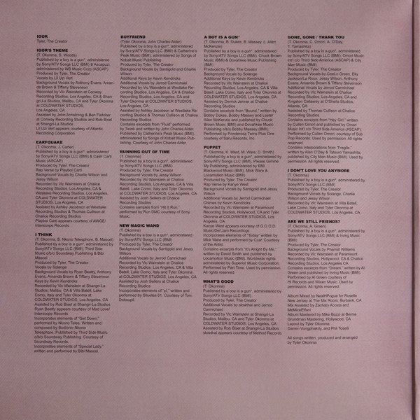 Tyler, The Creator - Igor (LP, Album, Gat) - Image 2