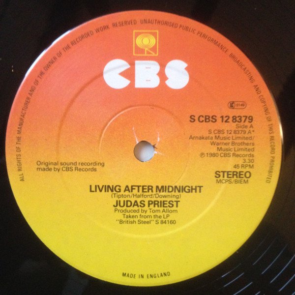 Judas Priest - Living After Midnight (12", Ltd) - Image 3