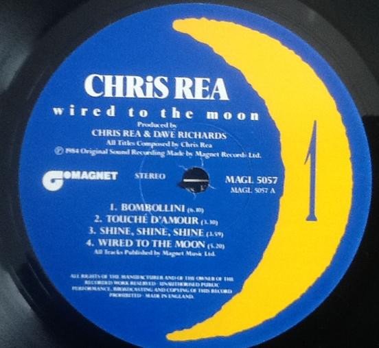 Chris Rea - Wired To The Moon (LP, Album) - Image 3