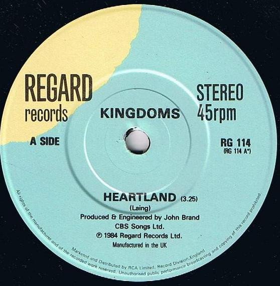 Kingdoms - Heartland (7", Single) - Image 3