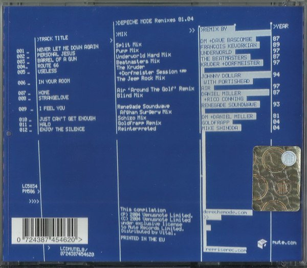 Depeche Mode - Remixes 81·04 (CD, Comp, RE) - Image 2