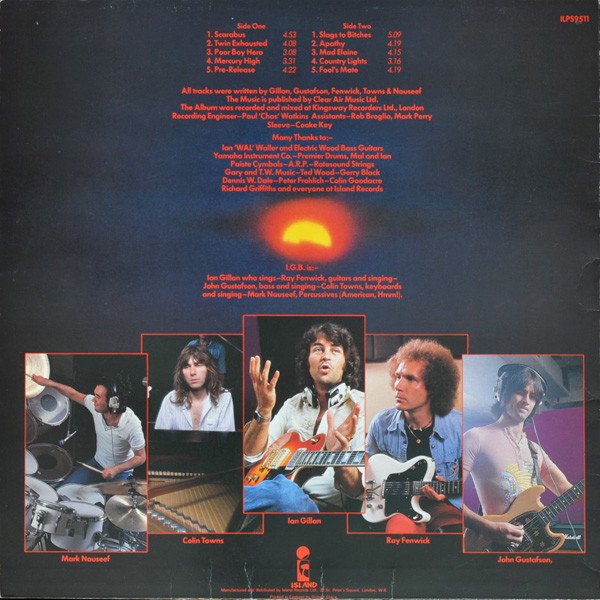 Ian Gillan Band - Scarabus (LP, Album) - Image 2